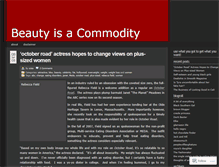 Tablet Screenshot of beautyisacommodity.wordpress.com