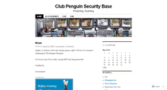 Desktop Screenshot of clubpenguinsecuritybase.wordpress.com