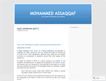 Tablet Screenshot of mohammedassaqqaf.wordpress.com
