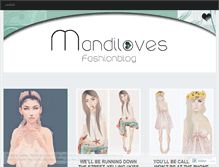 Tablet Screenshot of mandiloves.wordpress.com