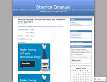 Tablet Screenshot of bisericaemanuelsm.wordpress.com