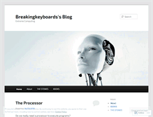 Tablet Screenshot of breakingkeyboards.wordpress.com