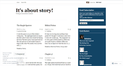 Desktop Screenshot of itsaboutstory.wordpress.com