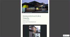 Desktop Screenshot of chiangmaihouseforsale.wordpress.com