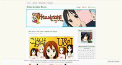 Desktop Screenshot of hzkashii.wordpress.com