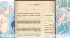 Desktop Screenshot of littleredme.wordpress.com