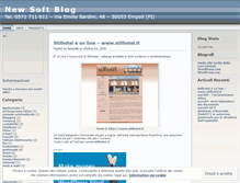 Tablet Screenshot of newsoft.wordpress.com