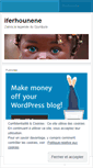 Mobile Screenshot of iferhounene.wordpress.com