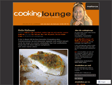 Tablet Screenshot of cookinglounge.wordpress.com