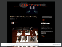 Tablet Screenshot of airspoon.wordpress.com