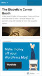 Mobile Screenshot of diabeticcornerbooth.wordpress.com