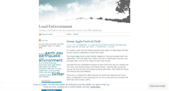 Desktop Screenshot of localengovernment.wordpress.com