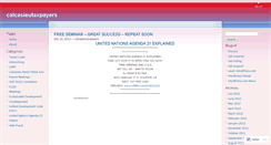 Desktop Screenshot of calcasieutaxpayers.wordpress.com