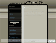 Tablet Screenshot of freetobeunschooling.wordpress.com