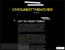 Tablet Screenshot of carolineatthemovies.wordpress.com