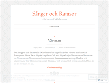 Tablet Screenshot of musikochramsor.wordpress.com