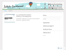 Tablet Screenshot of istitutosanvincenzo.wordpress.com