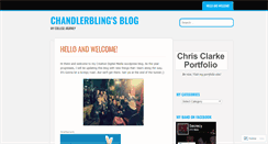 Desktop Screenshot of chandlerbling.wordpress.com