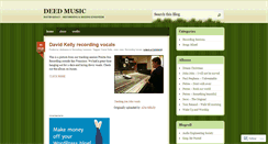 Desktop Screenshot of deedmusic.wordpress.com