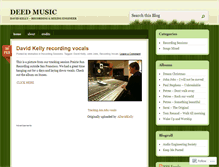 Tablet Screenshot of deedmusic.wordpress.com