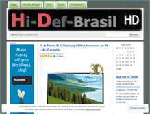 Tablet Screenshot of hidefbrasil.wordpress.com