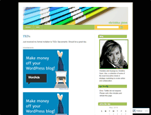 Tablet Screenshot of christinagunn.wordpress.com