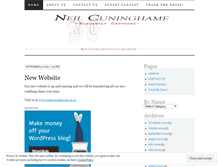 Tablet Screenshot of neilcuninghame.wordpress.com