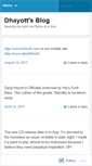 Mobile Screenshot of dhayott.wordpress.com