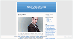 Desktop Screenshot of fakechozostatue.wordpress.com