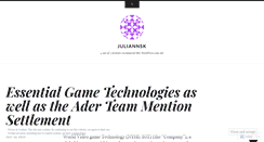 Desktop Screenshot of juliannsk.wordpress.com