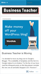 Mobile Screenshot of businessteacher.wordpress.com
