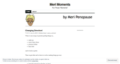 Desktop Screenshot of meripenopause.wordpress.com