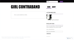 Desktop Screenshot of girlcontraband.wordpress.com