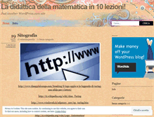 Tablet Screenshot of didatticamate.wordpress.com