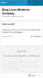 Mobile Screenshot of grinbehy.wordpress.com
