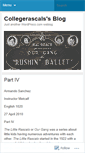 Mobile Screenshot of collegerascals.wordpress.com
