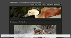 Desktop Screenshot of einfachtierisch.wordpress.com
