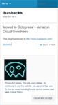 Mobile Screenshot of ihashacks.wordpress.com