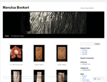 Tablet Screenshot of manuluabookart.wordpress.com