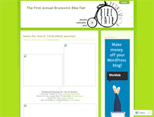 Tablet Screenshot of bikefair.wordpress.com