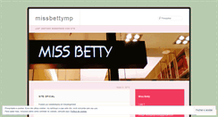 Desktop Screenshot of missbettymp.wordpress.com