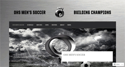 Desktop Screenshot of oakdalemenssoccer.wordpress.com