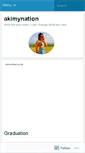 Mobile Screenshot of akimynation.wordpress.com