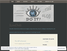 Tablet Screenshot of icondoit.wordpress.com