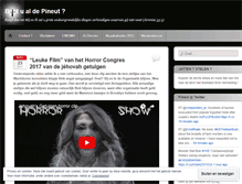 Tablet Screenshot of pineut.wordpress.com