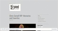 Desktop Screenshot of kevinoliver.wordpress.com