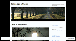 Desktop Screenshot of landscapeandgarden.wordpress.com