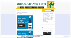 Desktop Screenshot of hummingbird604.wordpress.com