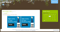 Desktop Screenshot of msnola.wordpress.com
