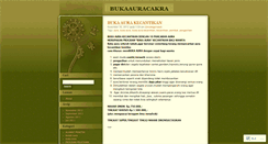 Desktop Screenshot of bukaauracakra.wordpress.com